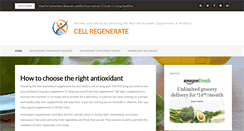 Desktop Screenshot of cellregenerate.com