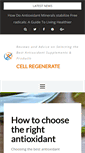 Mobile Screenshot of cellregenerate.com